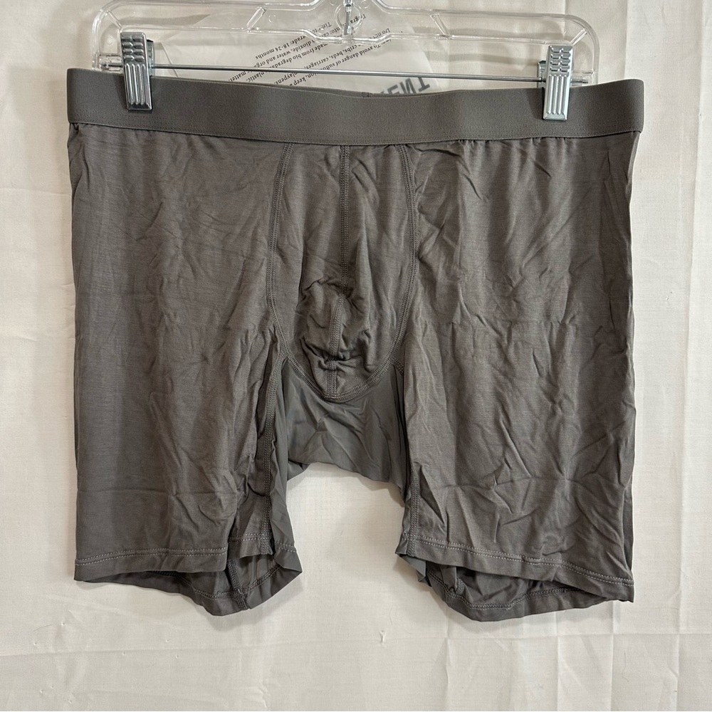 Built Different Mens Boxer Brief Underwear in Carbon (Grey) XL or 2XL